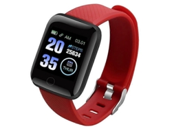 Reloj inteligente 116plus resistente al agua con monitorización de frecuencia cardíaca y sueño. Pulsera inteligente. Bicicleta eléctrica Ly.