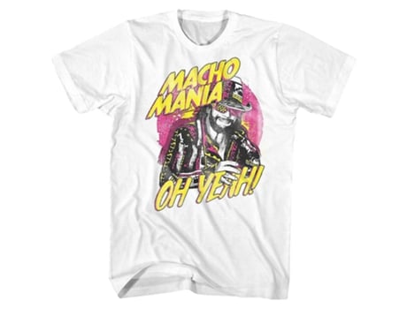 Camiseta ROCKINSTONE Macho Mania Oh Yeah Randy Savage (L)
