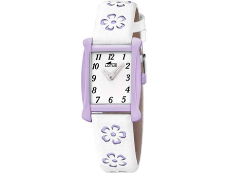 Reloj LOTUS Infantil (Piel - Blanco)