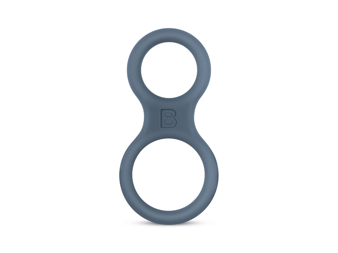 Anillo para el pene y testículos de silicona Boners  Gris BONERS