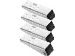 Soporte Ruedas 4piezas Puerta Laterales Resistentes