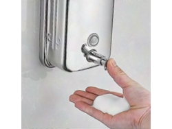 Dispensador de jabón de pared Rosewell de acero inoxidable de 500 ml para baño y cocina