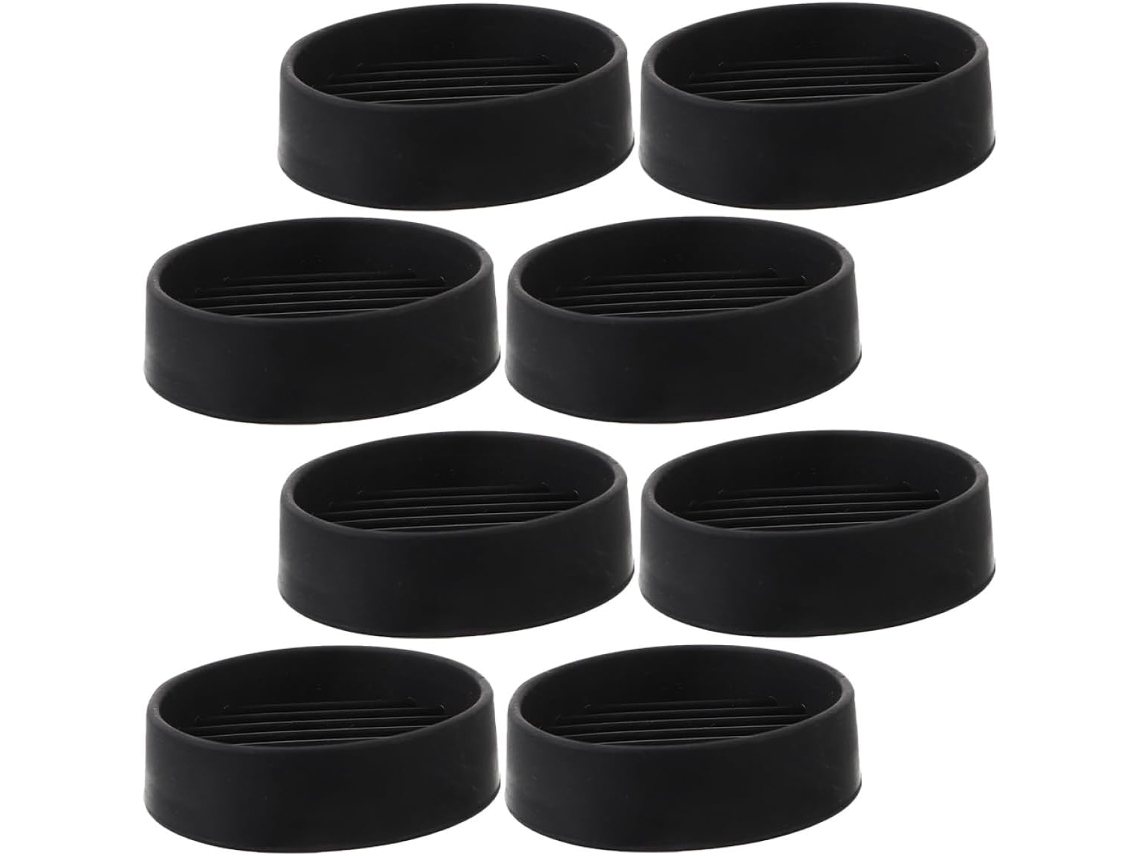 8 Copas Antideslizantes Muebles Redondas Goma 2 Pulgadas,