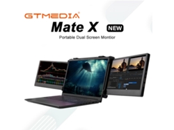 Monitor portátil con pantalla dual Full HD IPS 1080p Plug and Play