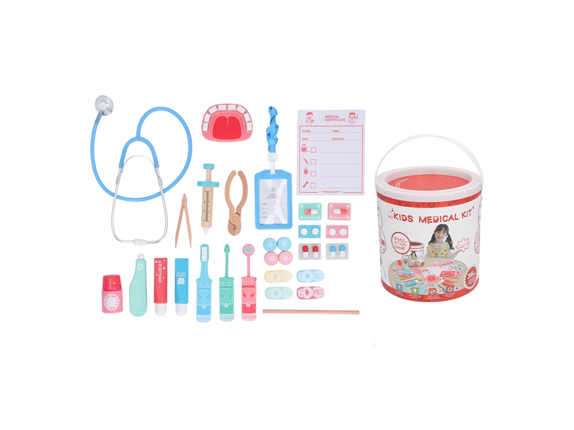 Brinquedos De Dentista Para Crianças Kit Interativo De Role Playing Educativo Portátil Com Ferramentas Médicas