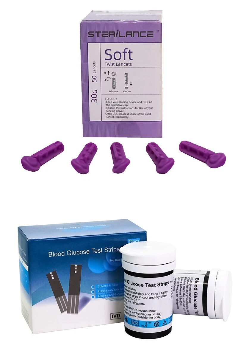 Tiras reactivas de glucosa en sangre Eifson (50 tiras reactivas)