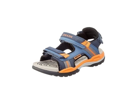 Sandalias GEOX Borealis Meninos Scratch Goma Naranja (32)