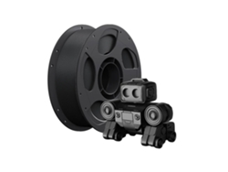 Filamento PLA, forma sólida, alta compatibilidad, 3 kg, negro perla OEM