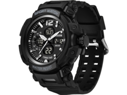 Reloj Deportivo Luminoso Para Hombre, Resistente Al Agua Hasta 50 M, Con Funciones De Cronómetro Y Calendario.