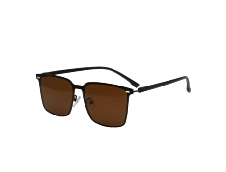 Gafas de sol polarizadas para hombre 2023, gafas de sol retro que combinan con todo, gafas de sol de moda para mujer, gafas de uñas de arroz marrones