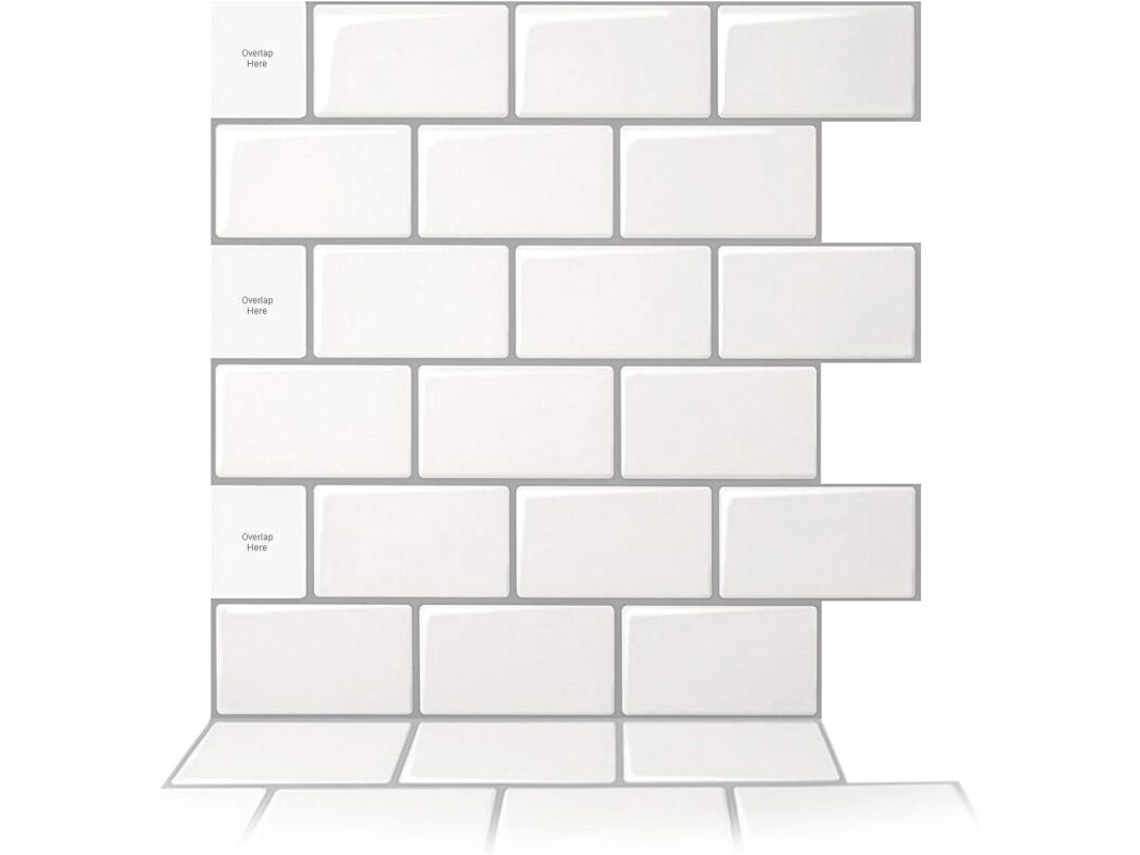 Paquete De 10 Adhesivos – Para Cocinas Y Baños – 5 Cm