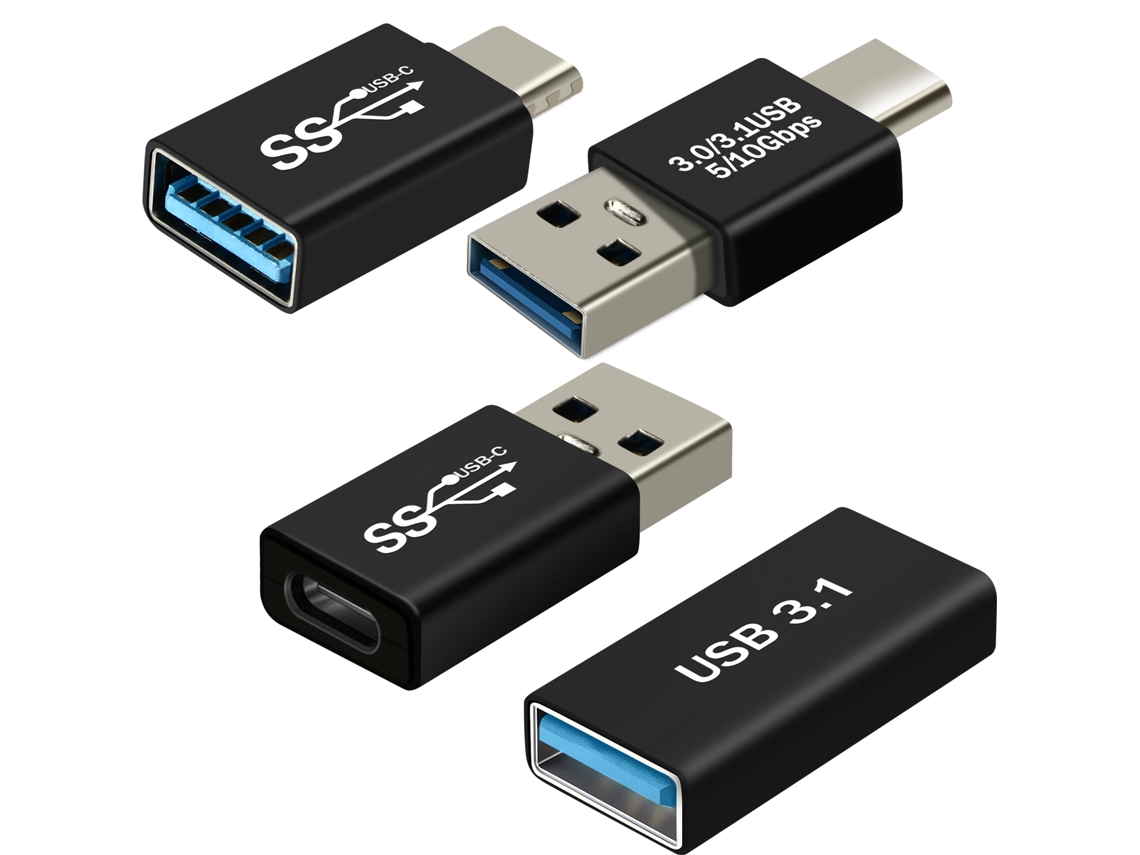 Adaptador AVIZAR PACKOTGUSBC (USB C - USB - Negro)