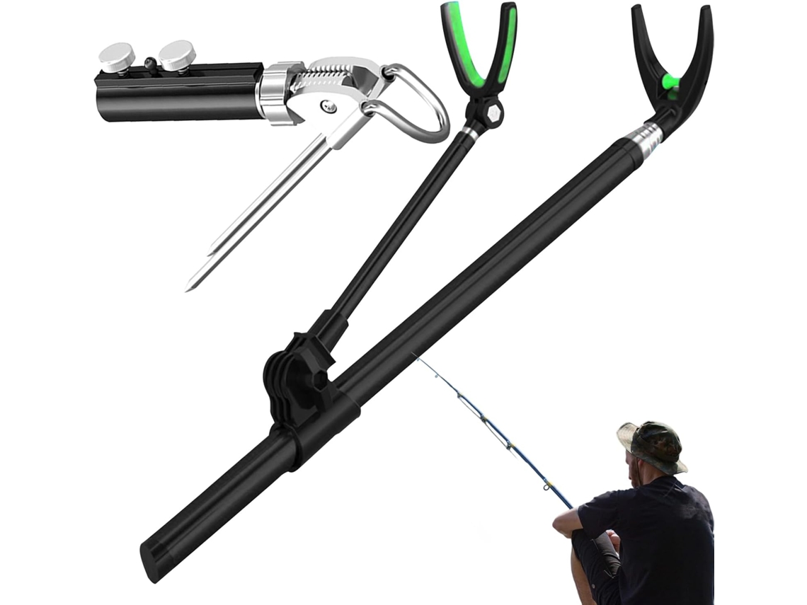 Soporte Para Ca As De Pescar Uso Terrestre Soportes Acero Inoxidable Alta Resistencia Ideal Barcos Muelles R Os Camping