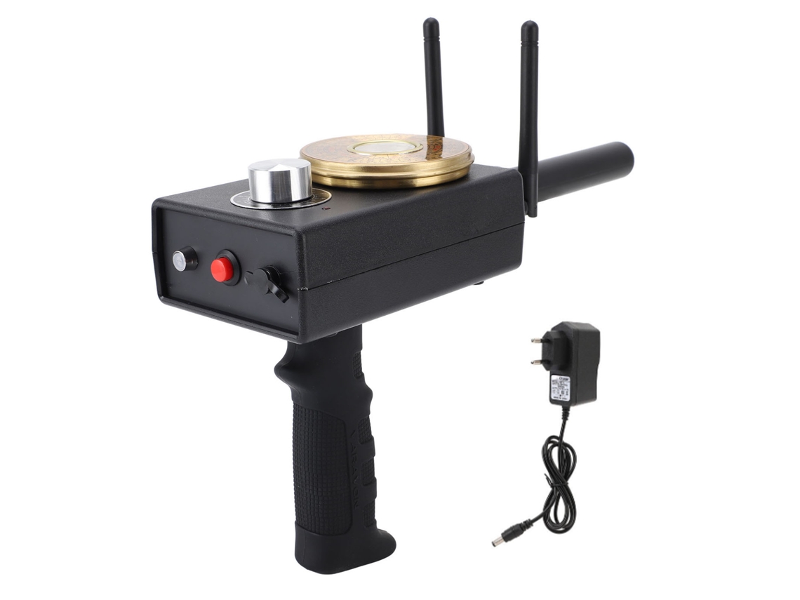 Detector portátil de Feng Shui con brújula, medición precisa, detector de aura portátil recargable y multifuncional para cuevas y oficinas, enchufe.
