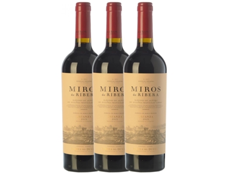 Vino PEÑAFIEL Peñafiel Miros Tempranillo Ribera Del Duero Crianza (0.75 L - 3 unidades)