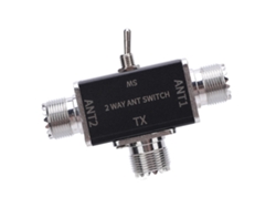 Interruptor De Antena Cb Ham 2 Vias 100w Conector 239 Para Rádio Hf Vhf Uhf 1-30mhz