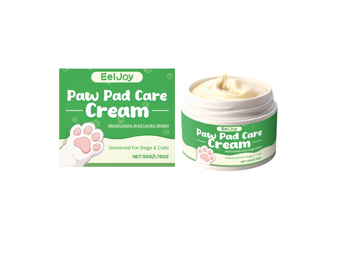 Crema hidratante para el cuidado de las patas de mascotas