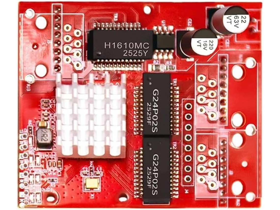 Mini Conmutador Gigabit Ethernet De 3 Puertos 10/100/1000 Mbps, Placa Pcba Para Módulo Integrado