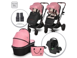 Carrito de bebé Trio GLORY hasta 22 Kg de LORELLI Pink
