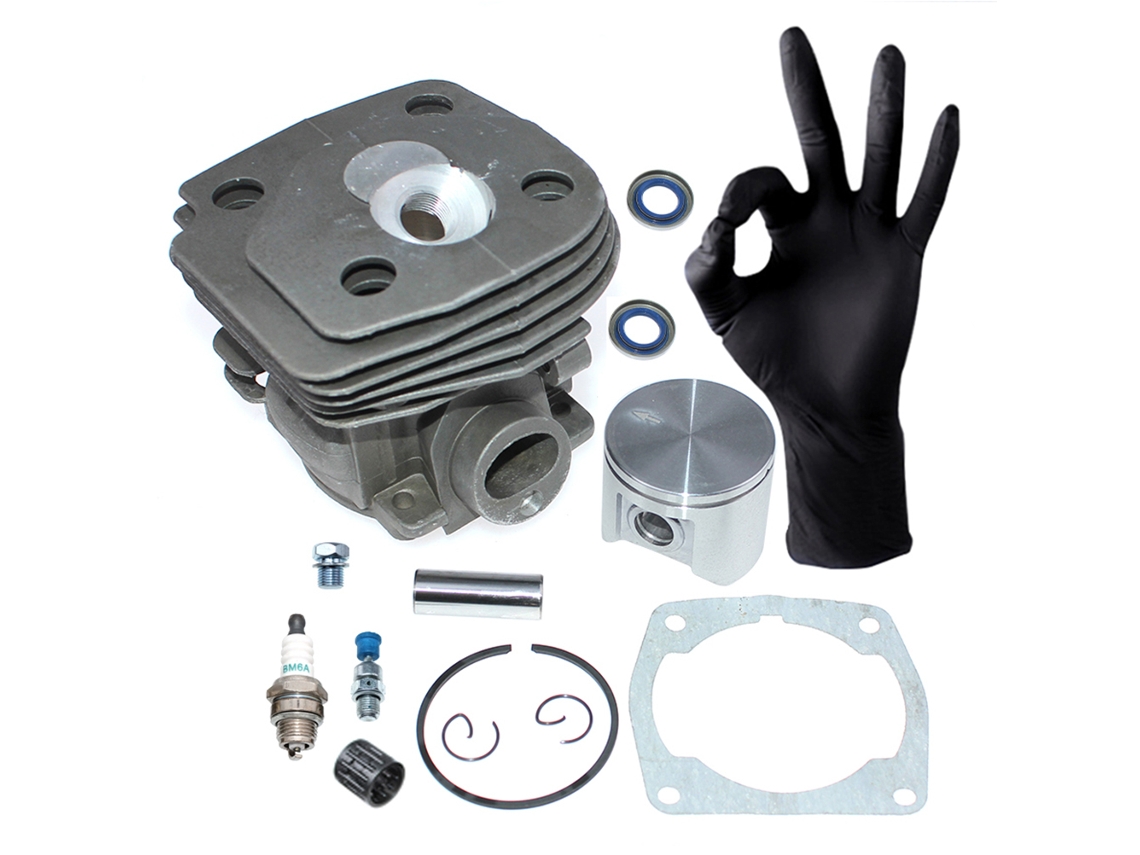 Kits de pistón de cilindro de 47 mm para Husqvarna 357, 357XP, 357XP, EPA, 359, 359XP, 359XP, EPA (537157304, 580303302, 537157302, 537248504)