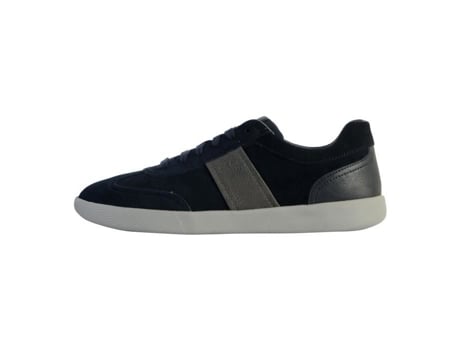 Zapatillas de Hombre GEOX Cano Baixo Rieti Cinza Conforto Piel Azul (41)