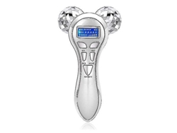 Rodillo De Belleza 4d Con Vibración De Microcorriente Que Reafirma Y Reafirma (blanco)