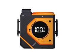 (naranja) Ventilador De Cinturón De 9800 Mah, Se Puede Usar En La Cintura O El Cuello, Ventilador Portátil Recargable