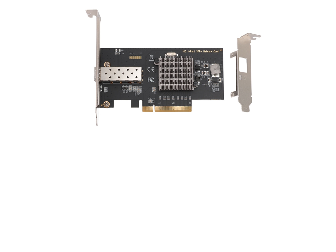 Tarjeta De Red De Fibra De 10 Gigabit Intel 82599en Pci-e Puerto Sfp+ Único De Alta Velocidad