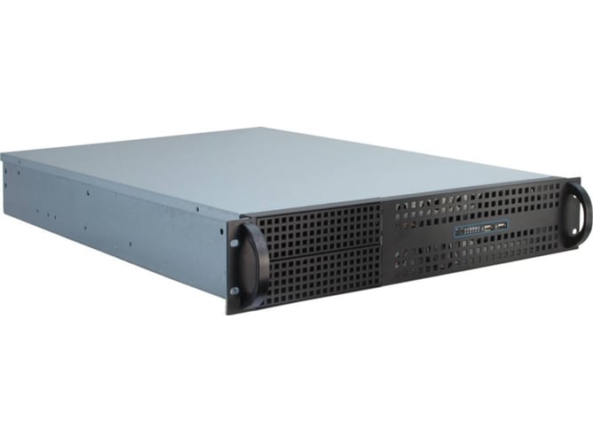 Caja PC INTER-TECH 2U-2129N (Rack - Negro)
