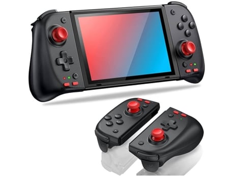 Para Nintendo Switch Controller Joycon programable para Nintendo Switch Oled con Turbo Motion Joypad Accesorios Negro YIZHOOD