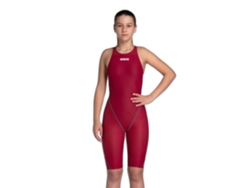 Bañador de Niña para Natación ARENA Powerskin St Next Rojo (6/7 Años)