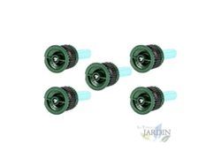 5 Boquillas He-Van-08 para Aspersor de Riego RAIN BIRD Alta Eficiencia Y Ahorro de Agua Alcance 2,4M Verde RAIN BIRD