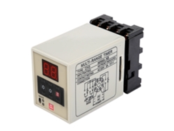 Relé Temporizador De Modo Dual Ah3-dm Con Pantalla Digital, 0,01 S - 99 H (ca 380 V)
