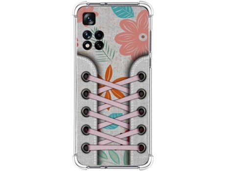 Carcasa para Xiaomi Redmi Note 11 Pro+ Plus 5G TUMUNDOSMARTPHONE Dibujos Antigolpes Zapatillas 09 Multicolor