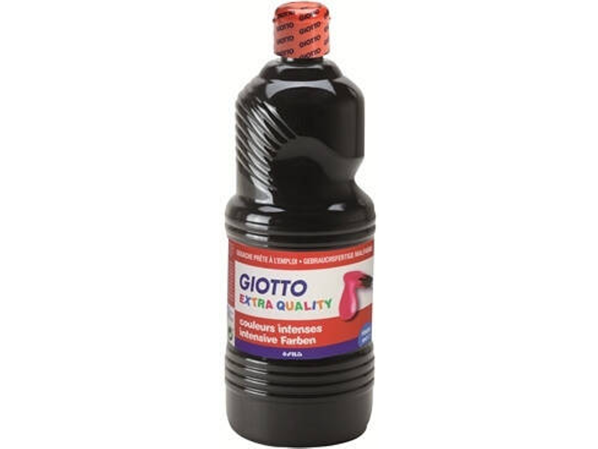 Guache GIOTTO Paint 533424 Negro (1000ml)