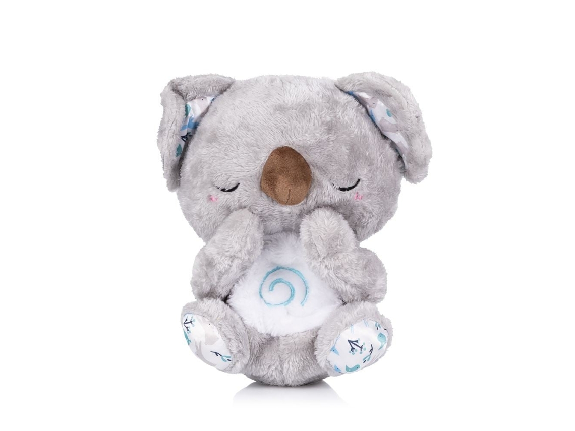 Peluche Koala White Grey Con Luz Y Respiración Para Dormir Bebés – Chipolino