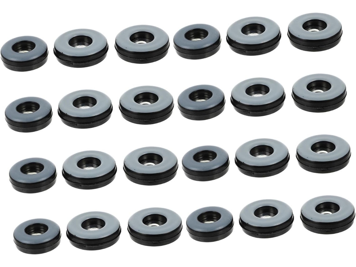 48 Almohadillas Antideslizantes Para Muebles, Fundas Para La Base De Sillas Con Tornillos.
