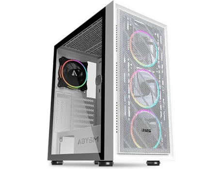 Caja PC ABYSM Danube (ATX Tower - Blanco)