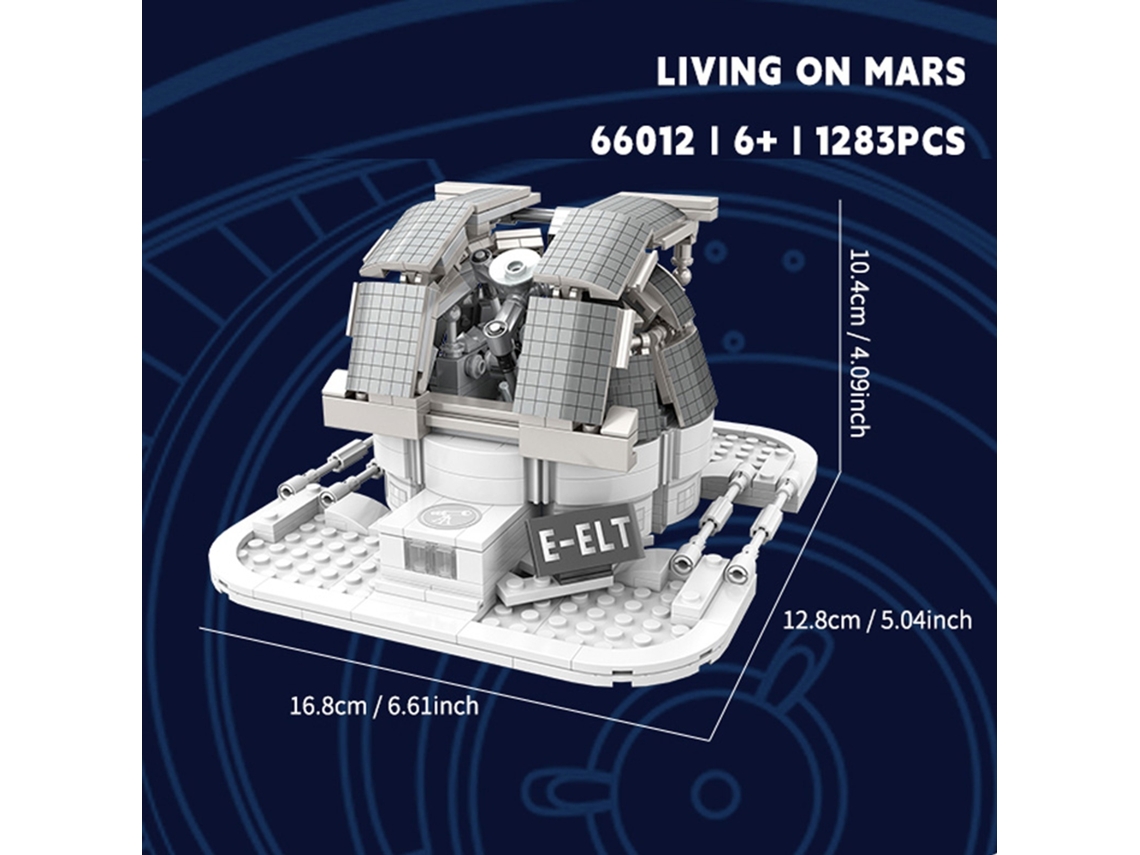-juguetes De Construcción Elt 621 Piezas Set De Bloques De Construcción Telescopio Extremadamente Grande Con 2 Figuras Para Niños