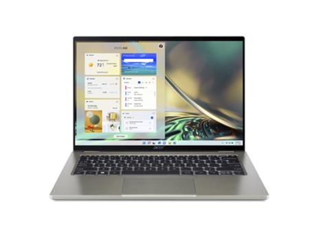 Portátil Híbrido ACER 672185127 (14'' - Intel® Core™ i5 i5-1240P - RAM: 16 GB - 512 GB SSD - Intel Iris Xe Graphics)