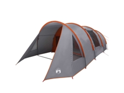 Tienda de campaña Vidaxl de tafetán gris resistente a los rayos UV (778 x 356 x 210 cm)