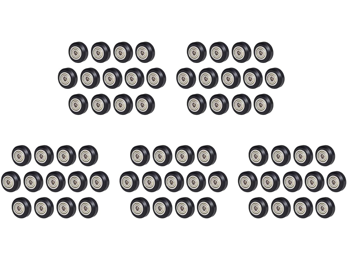 65 Piezas De Poleas Pom Para Impresora 3d, Ruedas 625zz Con Rodamiento Lineal Ulley Roller