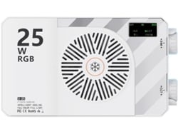 Luz De Cámara Rgb De 25 W A Todo Color, Mini Portátil De Bolsillo.