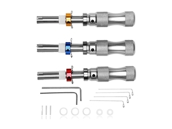 Juego De Llaves Tubulares De Acero Inoxidable, Herramientas Industriales Con Estuche De Almacenamiento, Tipo B, 7,0, 7,5, 8 Mm
