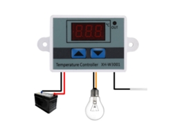 Termostato Digital Lcd Xh w3001 Controlador de Temperatura Microcomputador com Termopar para Aquários Incubadoras Bbq