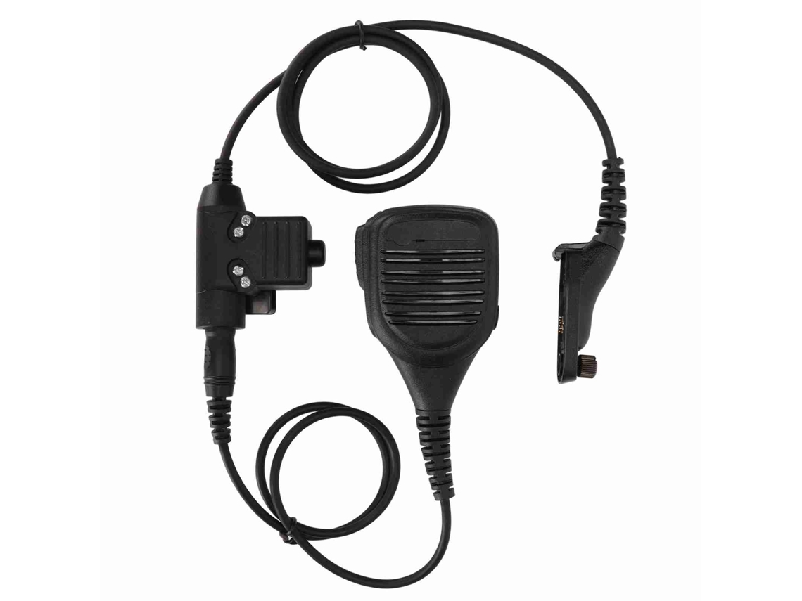 Micrófono De Hombro U94 Con Ptt Para Radios Bidireccionales Motorola Xir P8268 P8668 Dp4400 Dp4800