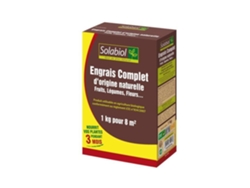 Fertilizante completo Soconat1, marrón, 1 kg Solabiol