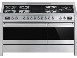 Cocina SMEG A5-81 (131 L - Eléctrico y Gas Natural - Inox)