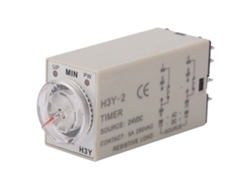 Relé De Temporización De Retardo De Alta Precisión H3y-2 8 Pines 24vdc 60m