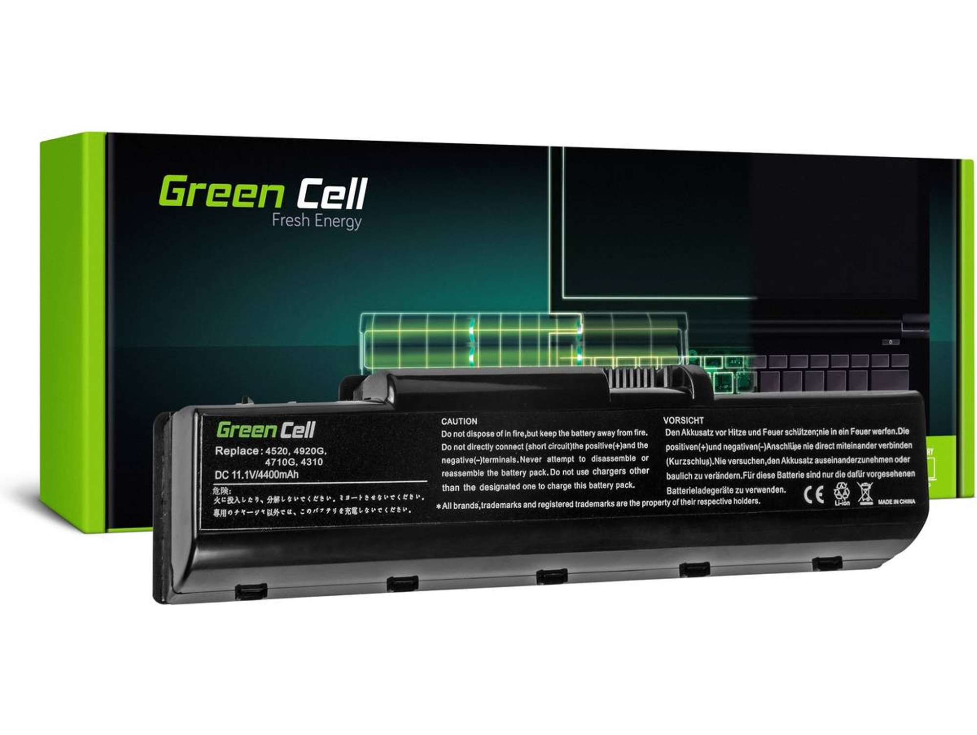 Batería para Portátil Acer Aspire 5738 5740 5536 5740G 5737Z 5735Z 5340 5535 5738Z 5735